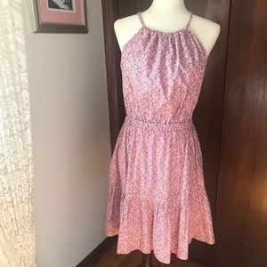 Pink Meadow Floral La Vie Rebecca Taylor Dress